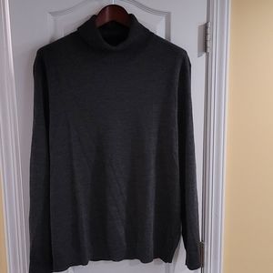 Merino wool turtleneck sweater